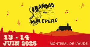 Affiche Festival Bandas en Malepère