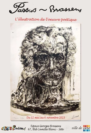 Affiche Parsus - Brassens 