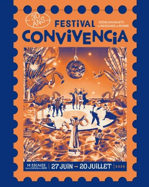 Affiche Festival Convivencia - 30ᵉ édition