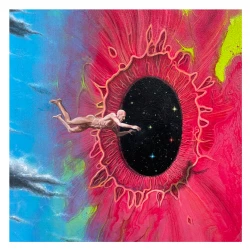 La profondeur du regard - Acrylique sur toile - 22x27cm - 2025