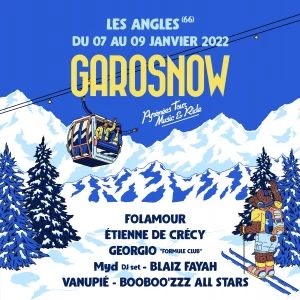 Affiche Garosnow 2022 - Les Angles (66)