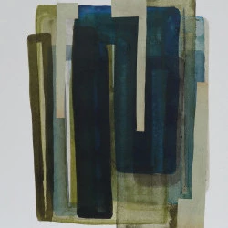 Félicie VIGNAT - Encres et collages sur papier 54x40