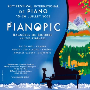 Affiche Festival Pianopic 2025