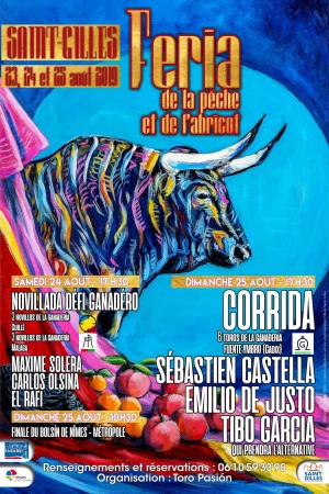 Affiche Feria de la Pêche et de l'Abricot 2019