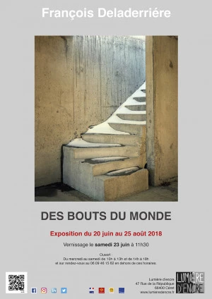 Affiche Exposition : Des bouts du monde