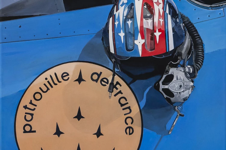 Instant suspendu - Acrylique sur toile - Laurence B. HENRY - Peintre de l'Air 