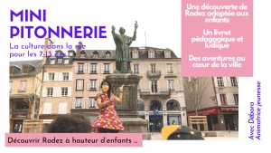 Affiche Mini pitonnerie - Rodez pour les enfants