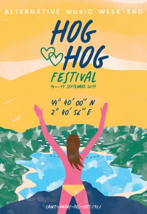 Affiche Heart Of Glass, Heart Of Gold / Hog Hog Festival