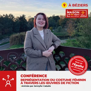 Affiche Représentation du costume féminin à travers les oeuvres de fiction 