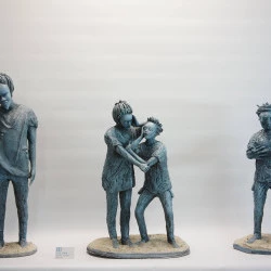Bleubenin - modelage chamotte 2019 hauteur 57 cm - 2500 euros 