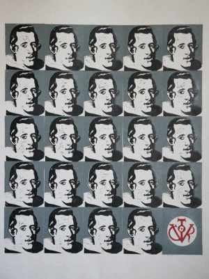 Affiche Chroniques sur papier par Equipo Crónica