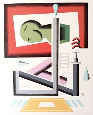 Affiche FLAVIEN COUCHE PRÉSENTE « DIVAGATIONS » AU KIASMA À CASTELNAU-LE-LEZ 