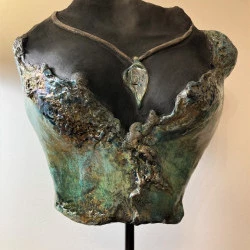 Séduction - Céramique raku - Muriel Laude 