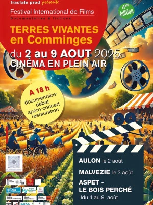Affiche Festival Terres Vivantes en Comminges 