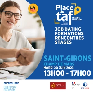 Affiche Place du TAF à Saint-Girons