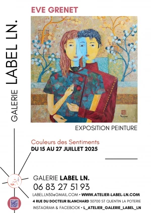 Affiche Couleurs des Sentiments par Eve Grenet