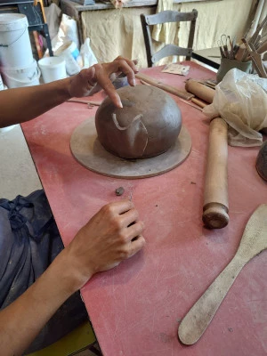 Affiche Cours de Poterie pour enfants