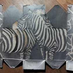 work in progress - gravure sur tetrapak