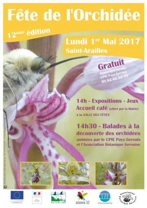 Affiche Fête de l'Orchidée