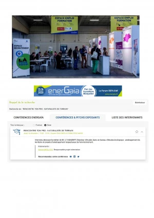 Affiche SALON ERNERGAÏA