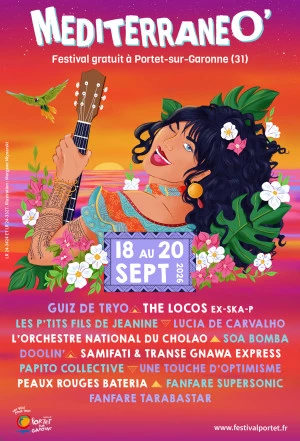 Affiche FESTIVAL MEDITERRANEO'
