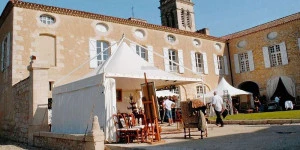 Affiche Salon d'Antiquités du château de Terraube (Gers)