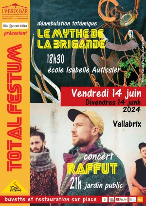 Affiche Total Festum à Vallabrix