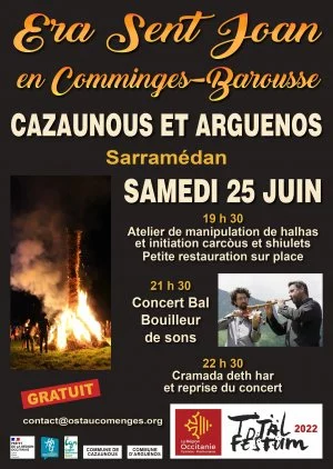 Affiche Total festum en Comminges-Barousse