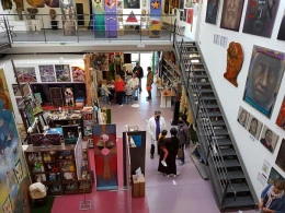 L'intérieur de l'Atelier lors d'une précédente JAA.