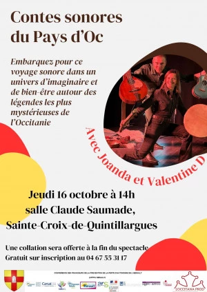 Affiche Balade entre contes et chants avec Joanda 