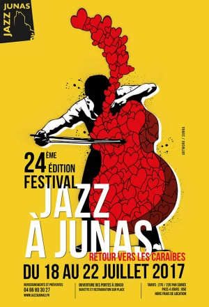 Affiche Festival Jazz à Junas // 18 au 22 juillet 2017