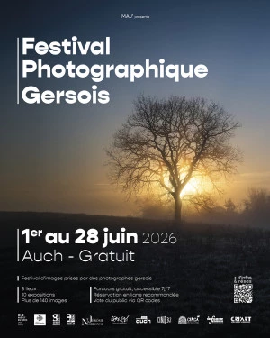 Affiche Lancement du Festival Photographique Gersois