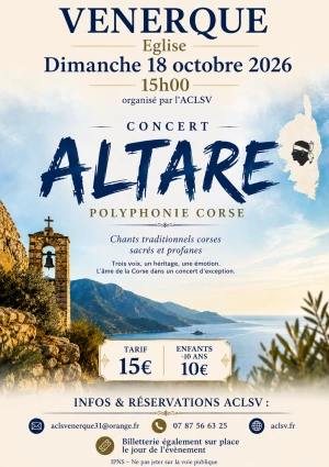 Affiche POLYPHONIES CORSES