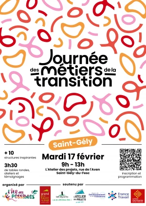 Affiche Journée des Métiers de la Transition