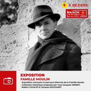 Affiche Exposition "Famille Moulin"