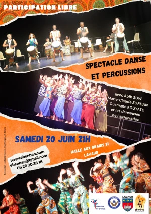 Affiche Spectacle Fin d'année Ebenbao 2026
