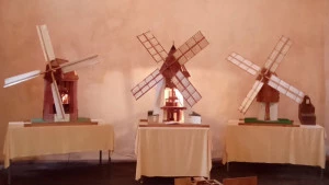 Affiche Expositions "Les Moulins d'Autrefois"