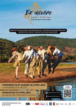 Affiche Ex Movere Dance Festival 2025