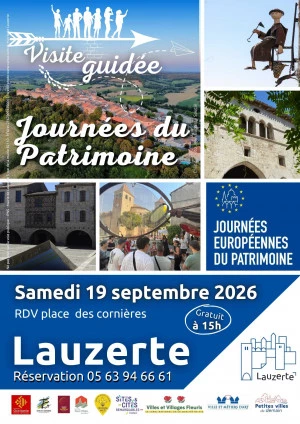 Affiche Visites thématiques dans le cadre des journées du patrimoine