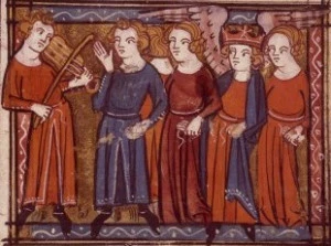 Affiche Ladoncs chantatz, amics !… Joute poétique et chant improvisé sur des textes et musiques des troubadours