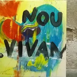 Nou vivan - Acrylique sur toile 50X50cm - 2018