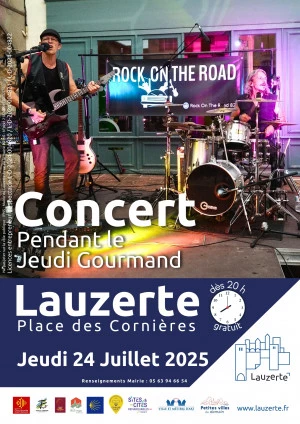 Affiche Concert Rock on the Road