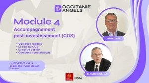 Affiche Module 4 : Accompagnement post investissement (COS)