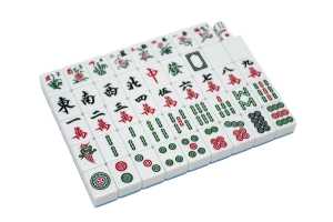 Affiche Venez découvrir la variante japonaise du jeu de MAHJONG
