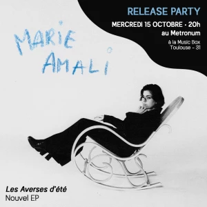Affiche Release party de Marie Amali