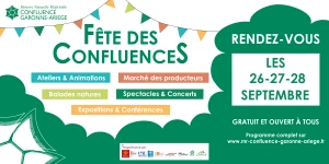 Affiche La Fête des ConfluenceS : La Réserve naturelle célèbre ses 10 ans