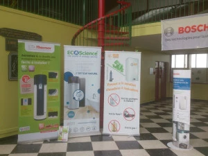 Affiche Salon des énergies organisé par l'EURL Fraile David