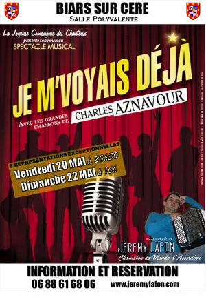 Affiche Je m'voyais déjà - Spectacle Musical