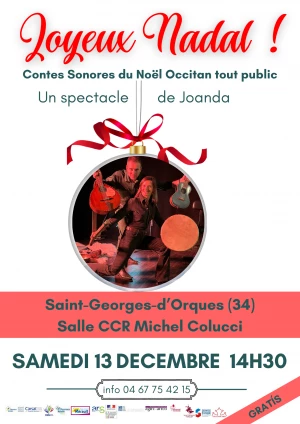 Affiche Joyeux Nadal !