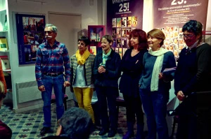 Affiche CAFÉ COMÉDIE : "Exercices de Style" de Raymond Queneau par "Dire/Lire " les lecteurs de Confluences